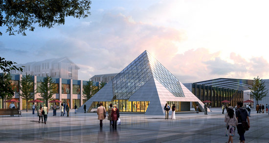 林州金字塔网架